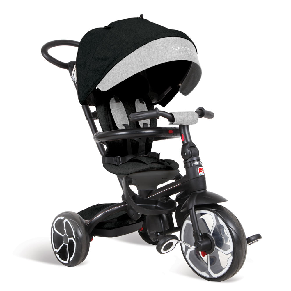 Triciclo Infantil Bandeirante Smart Comfort 3 em 1 Pedal e Passeio Aro -  Maçã Verde Baby