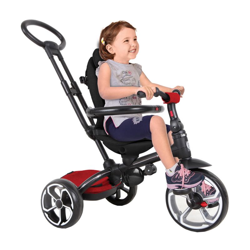 Triciclo Infantil Bandeirante Smart Plus - Vermelho+Verde