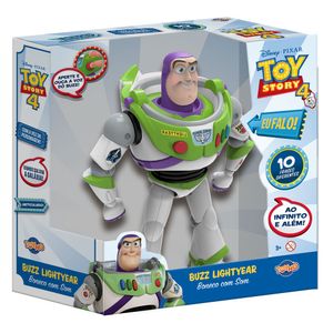 Figura Articulada Interativa - Disney Pixar - Toy Story - Buzz Lightyear -  Etitoys - Ri Happy