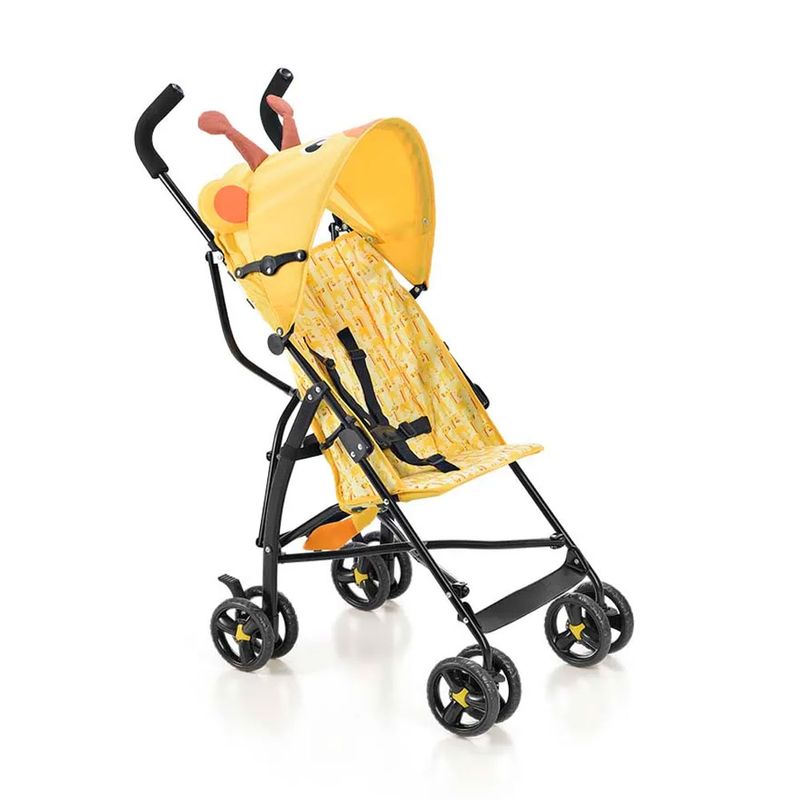 Carrinho-de-Passeio---Boogie-Girafa---Amarelo---Fisher-Price