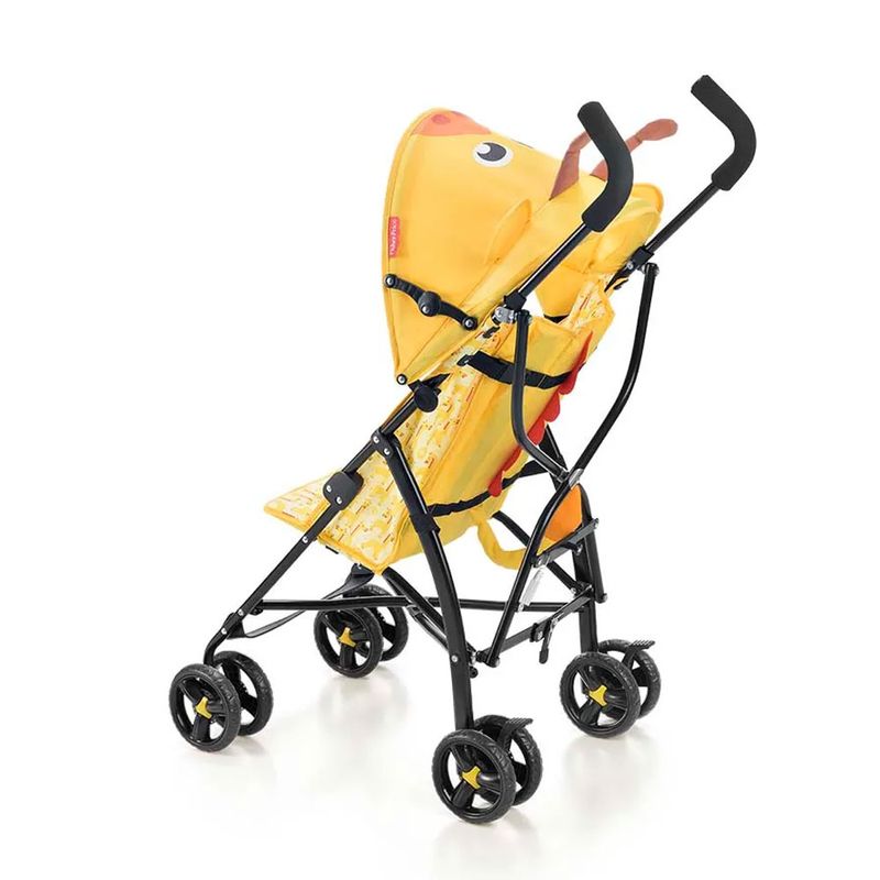Carrinho-de-Passeio---Boogie-Girafa---Amarelo---Fisher-Price