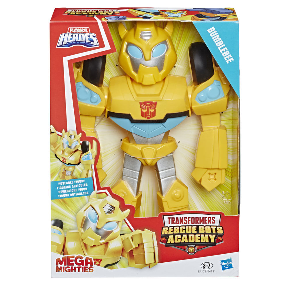 Figura Transformers Mega One Step, Era Da Extinção, Boneco De 25 Cm -  Bumblebee - F1205 - Hasbro em Promoção na Americanas