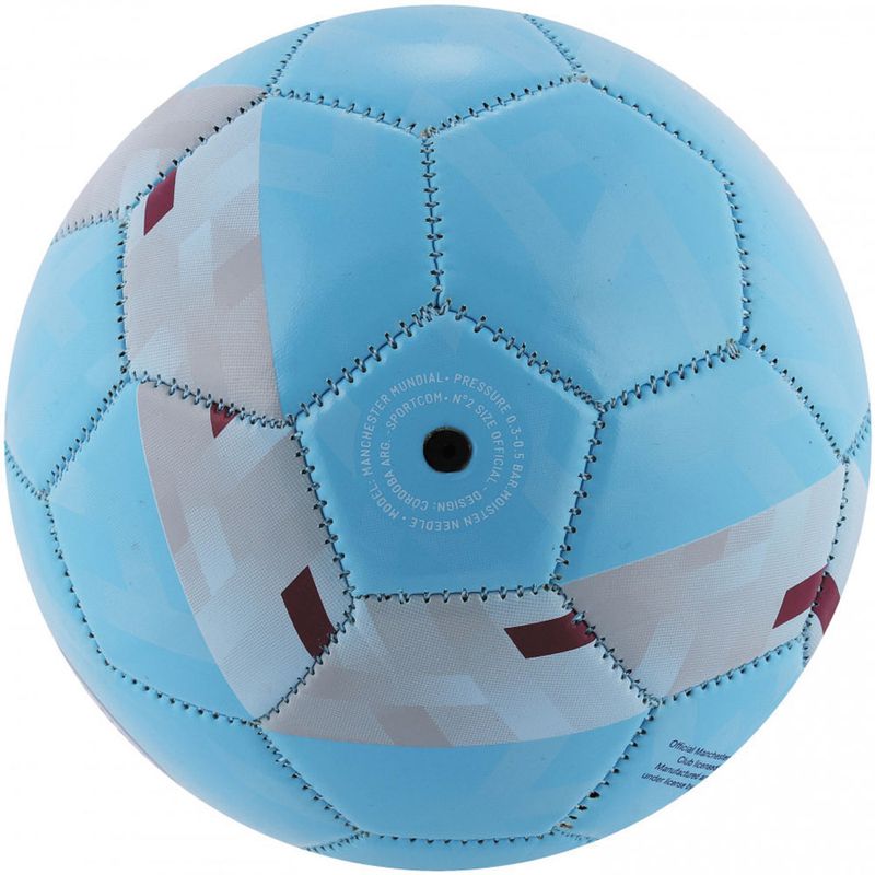 Mini Bola Azul Claro Manchester City Football Club Sportcom Azul