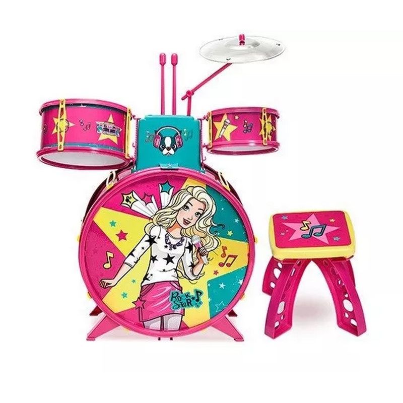 bateria-infantil-barbie-rock-star-fun-7293-1_Frente