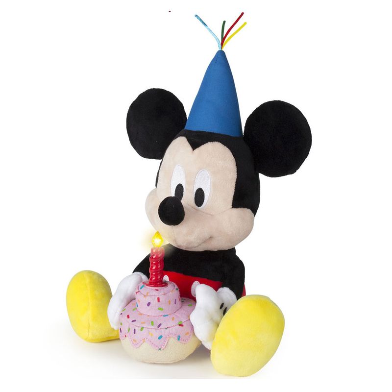 Pelucia-com-Sons---30Cm---Disney---Mickey-Mouse---Mickey-Happy-Birthday---Multikids