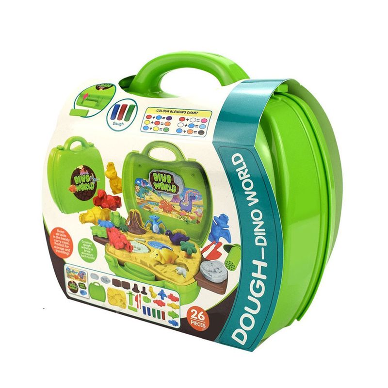 Conjunto-de-Atividades---Maleta-com-Massa-de-Modelar---Dino---Multikids