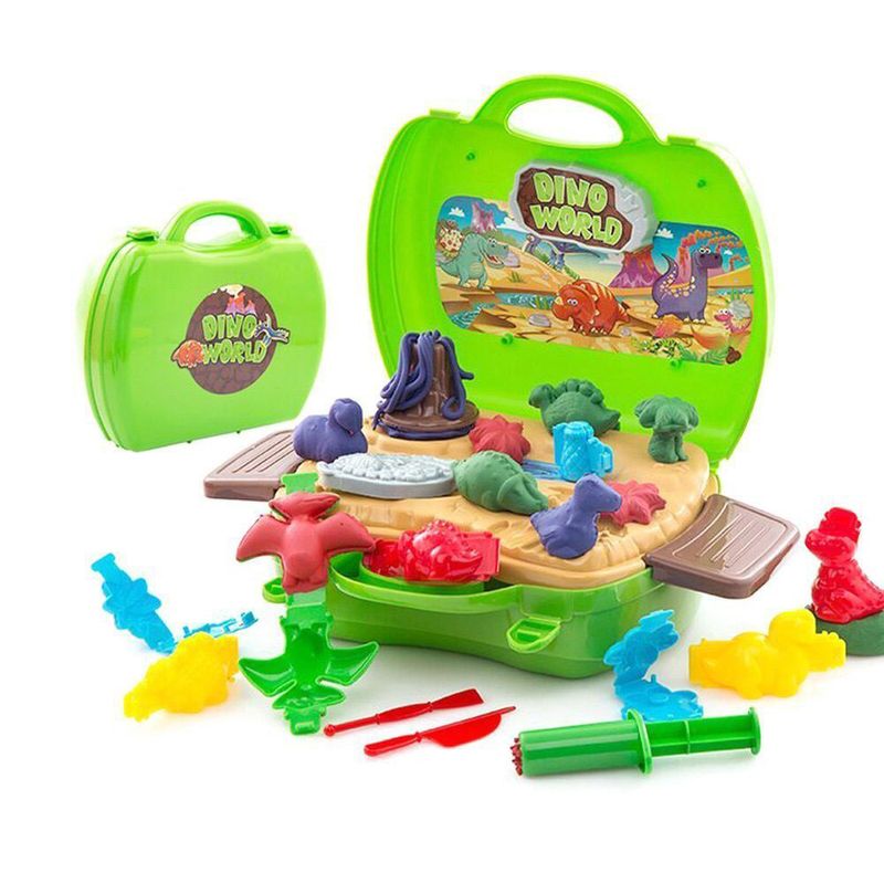 Conjunto-de-Atividades---Maleta-com-Massa-de-Modelar---Dino---Multikids