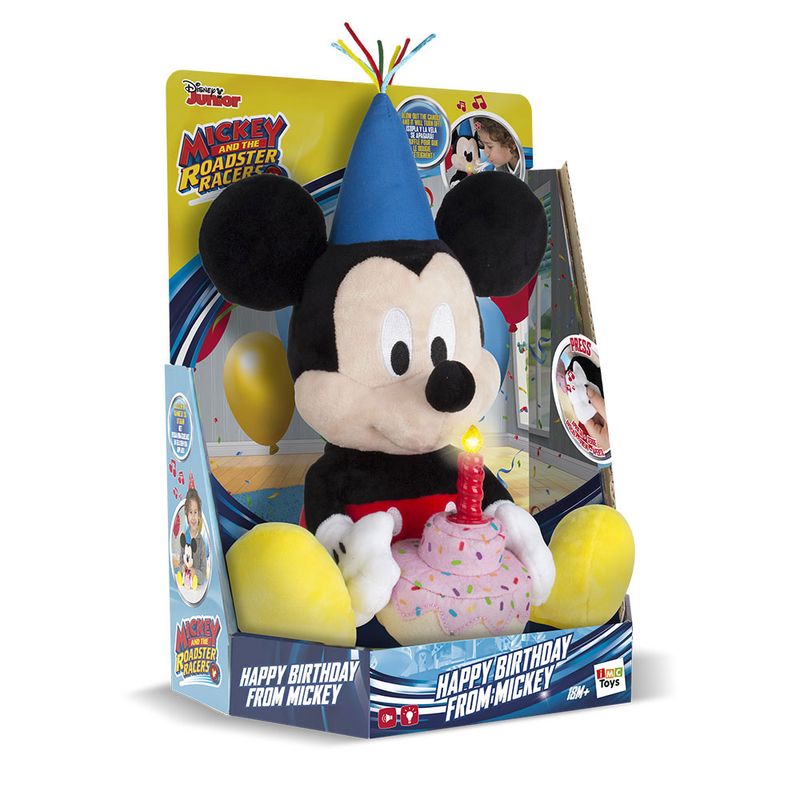 Pelucia-com-Sons---30Cm---Disney---Mickey-Mouse---Mickey-Happy-Birthday---Multikids