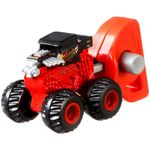 Lancador-e-Mini-Veiculo---Hot-Wheels---Monster-Trucks---Bone-Shaker---Mattel