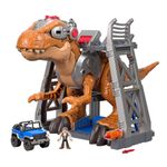 Playset-41-Cm-e-Mini-Figuras---Imaginext---Jurassic-Rex---Fisher-Price