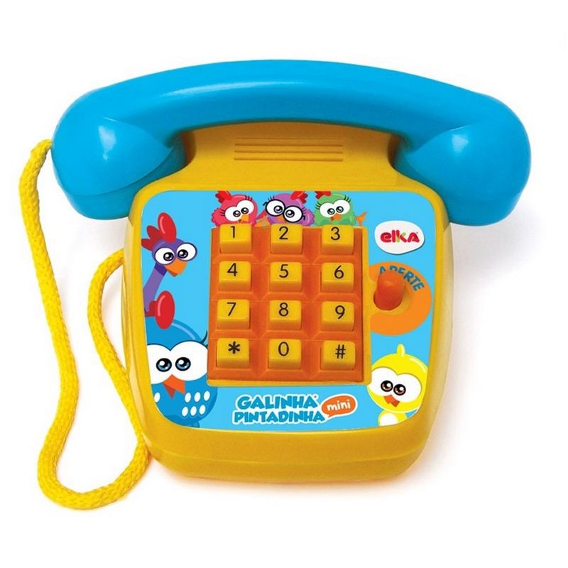 Telefone-Sonoro---Galinha-Pintadinha---Mini---Elka