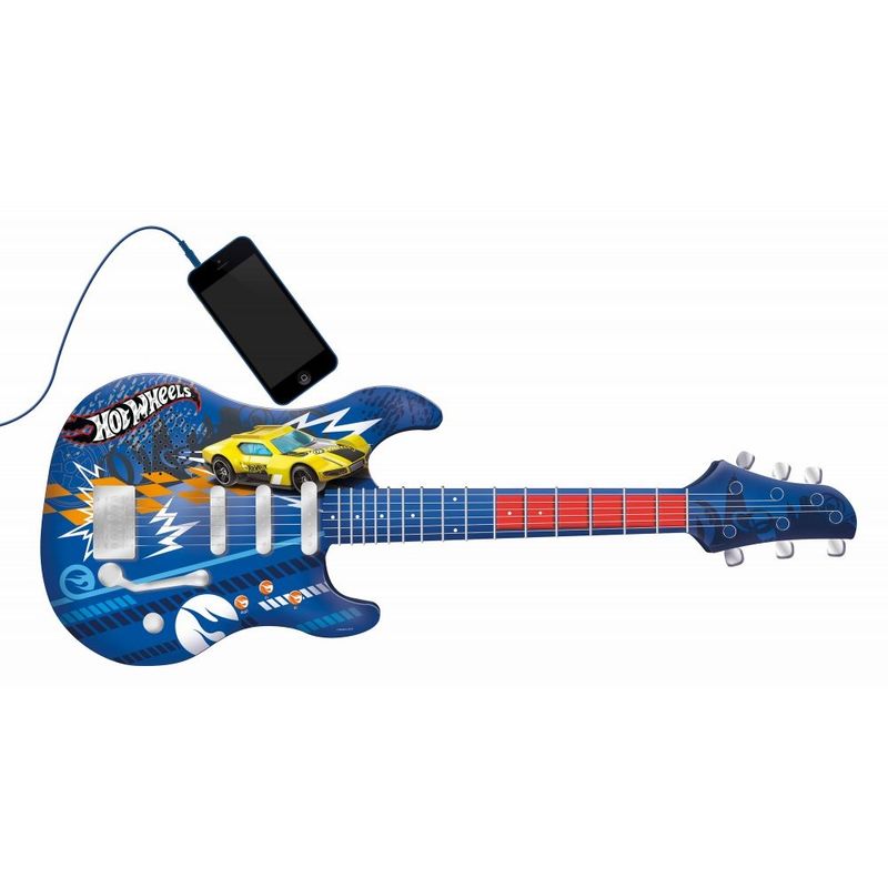 Guitarra-Infantil---Hot-Wheels---Azul---Fun