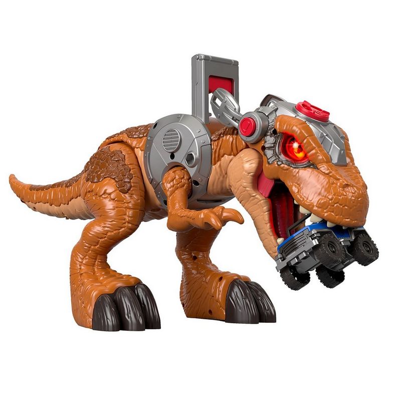 Playset-41-Cm-e-Mini-Figuras---Imaginext---Jurassic-Rex---Fisher-Price