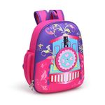 Mochila-Infantil-de-Passeio---Trenzinho---Rosa---KaBaby-Frente
