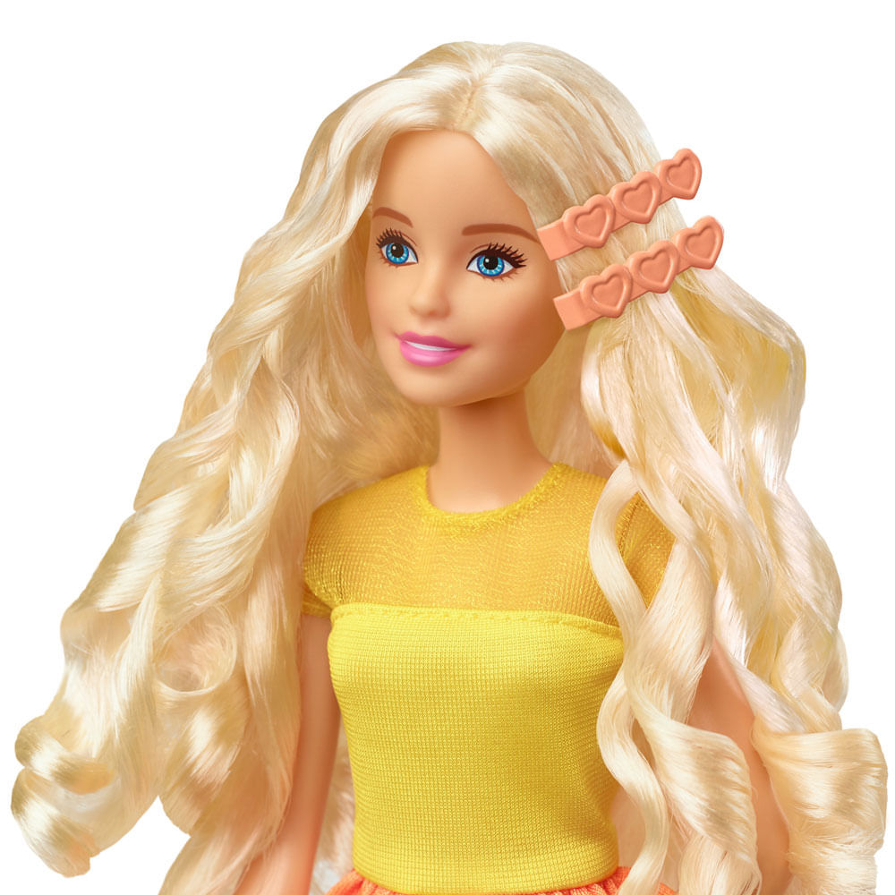 Boneca Barbie Barbie Penteado Dos Sonhos Com Acessórios Mattel 