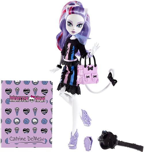 Monster High Boneca Catrine DeMew 32 cm para Crianças a