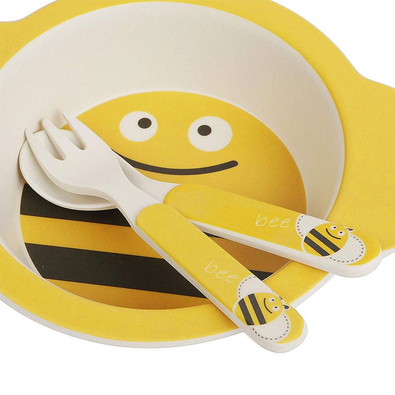 Conjunto-de-Alimentacao---Eco-friendly---Abelha---Girotondo-Baby