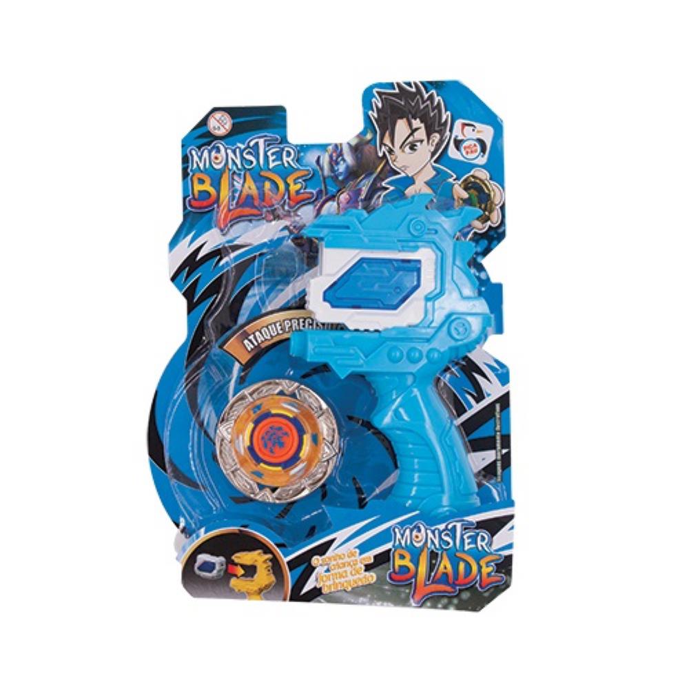 Piao Monster Blade De Metal Azul Pica Pau - Ri Happy