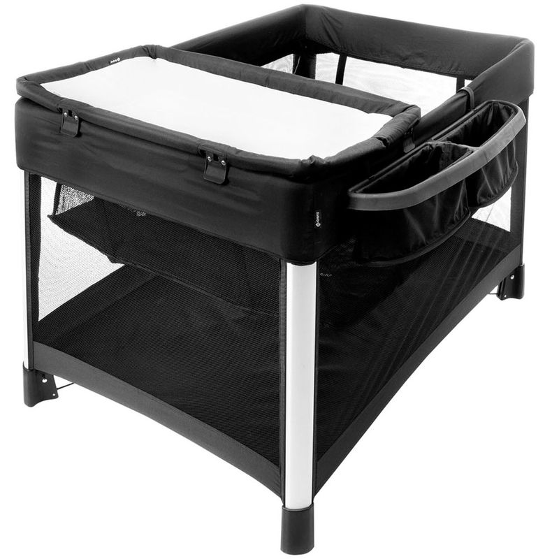 Berco-Portatil-Easy-Fold-2-Niveis-de-Altura-Preto-Safety-1st_frente