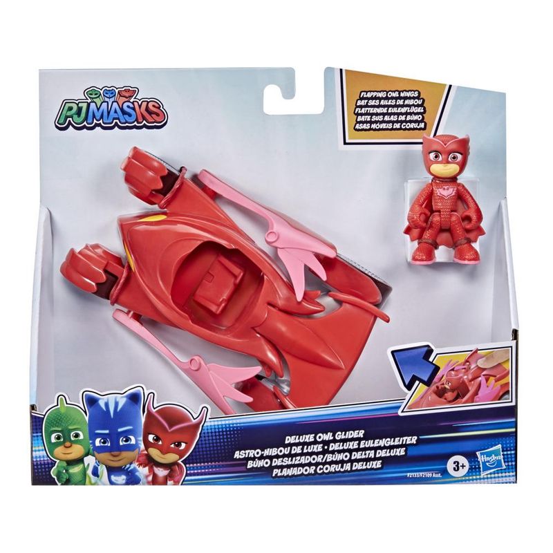 Mini-Boneco-e-Veiculo---PJ-Masks---Corujita-e-Planador-Coruja-Deluxe---Vermelho---10cm---Hasbro-2