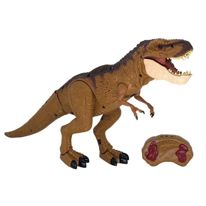 Brinquedo Dinossauro T-rex Jurassic World Controle Remoto