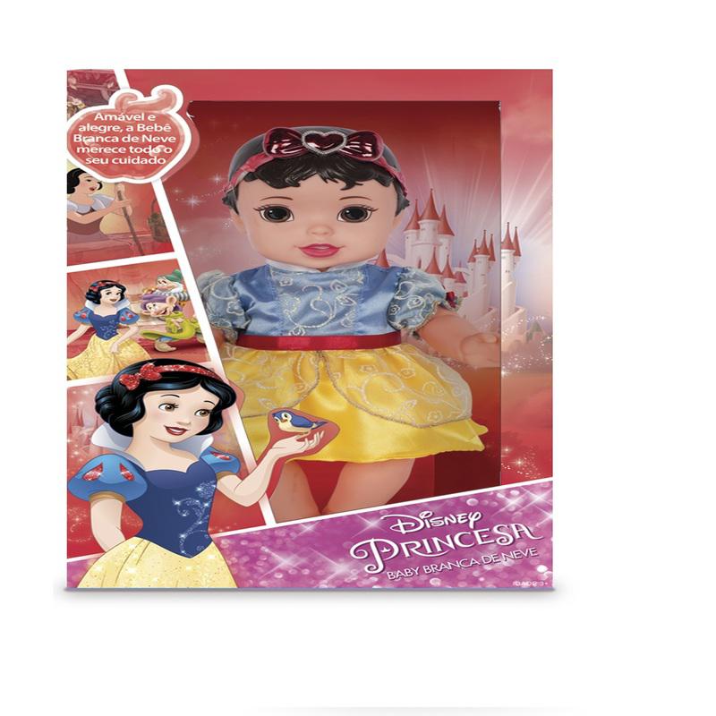 Boneca-de-Vinil---30-Cm---Disney---Princesas---Baby-Branca-de-Neve-Luxo---Mimo-2