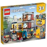LEGO-Creator---3-em-1---Townhouse-Pet-Shop-e-Cafe---31097