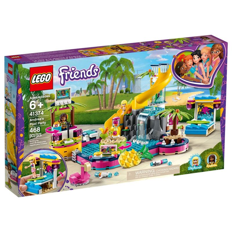 LEGO-Friends---Festa-na-Piscina-da-Andrea---41374