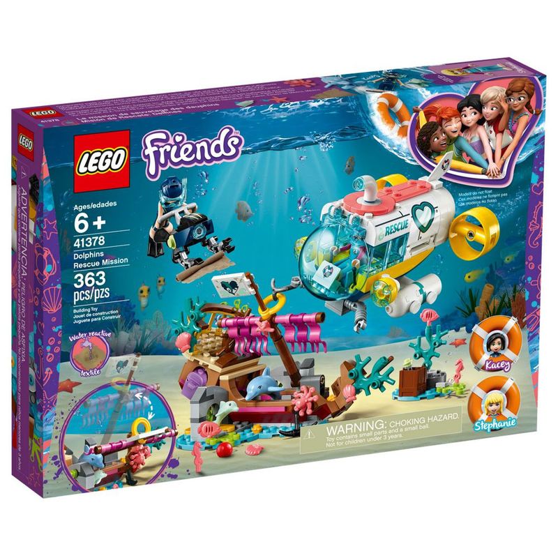 LEGO-Friends---Missao-de-Resgate-do-Golfinho---41378