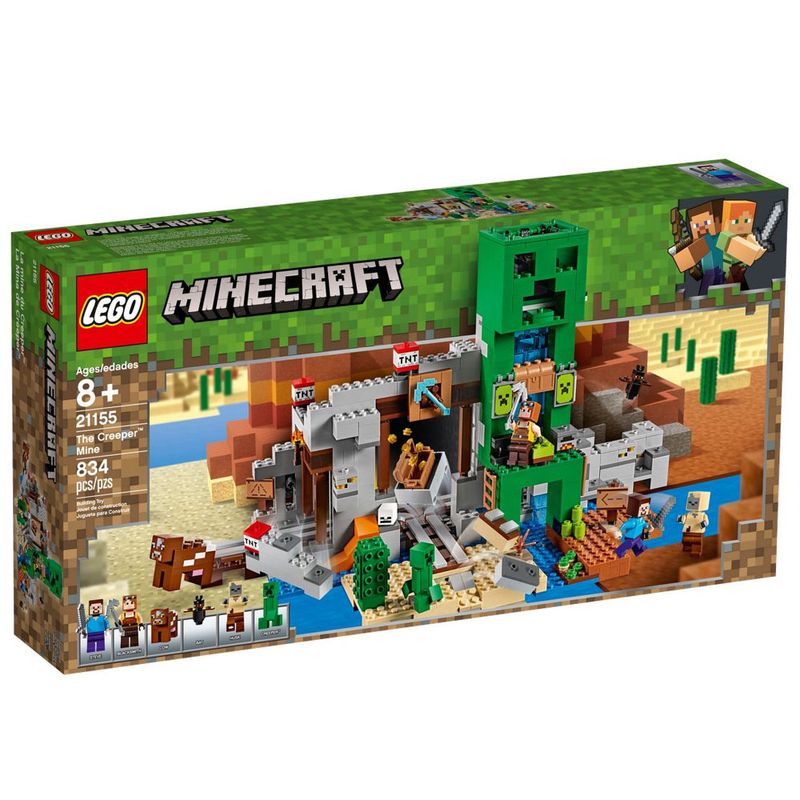 LEGO-Minecraft---A-Mina-do-Creeper---21155