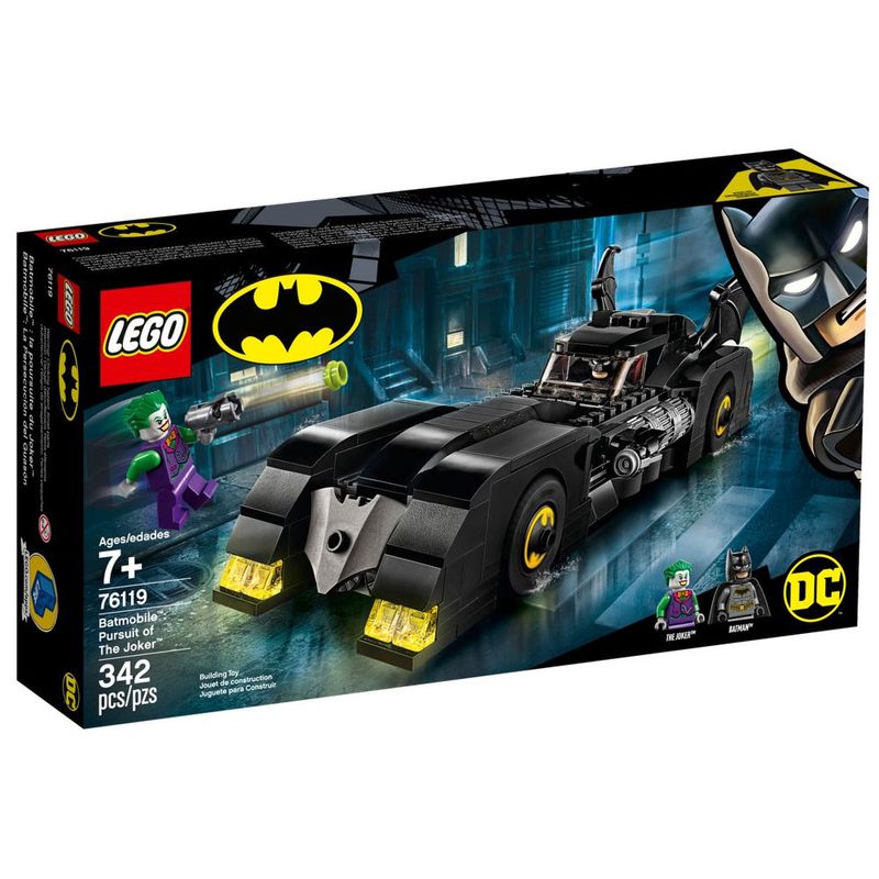 LEGO-Super-Heroes---DC-Comics---Batman---Batmovel-Perseguicao-do-Coringa---76119