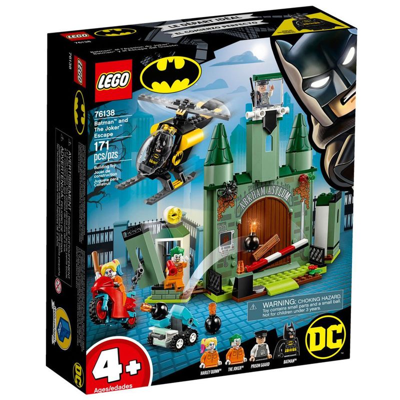 Kit De Brinquedos Com 1 Boneco Batman Flying Friends + Lego Batman