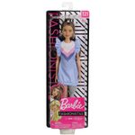 Boneca-Barbie-Fashionista---Morena---Vestido-Azul---PCD---Mattel