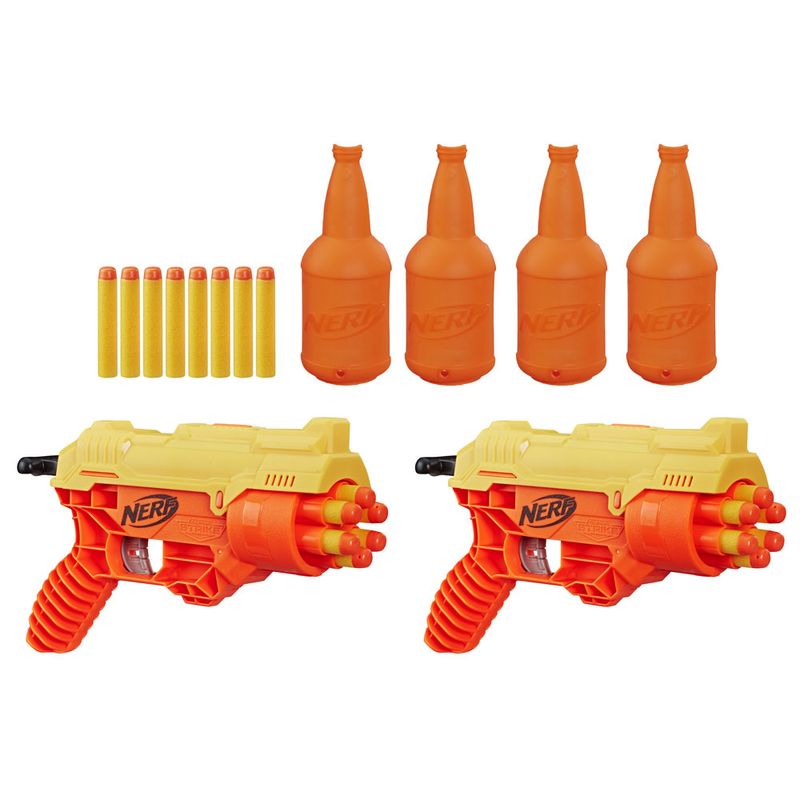 lancador-de-dardos-nerf-com-alvo-duplo-alpha-cobra-hasbroE7566_frente