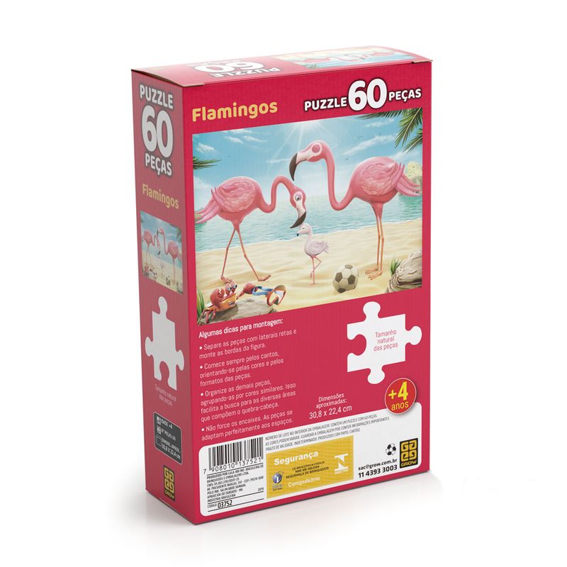 quebra-cabeca-60-pecas-flamingos-grow-3752_Detalhe1