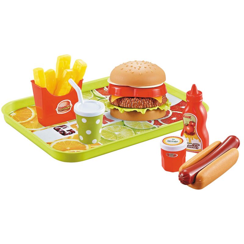 Brincadeira-de-Casinha---Mini-Chef---Conjunto-Lanchonete---Hamburger---Xalingo