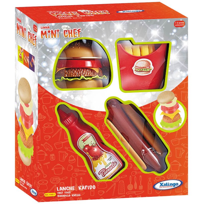 Brincadeira-de-Casinha---Mini-Chef---Lanche-Rapido---Xalingo