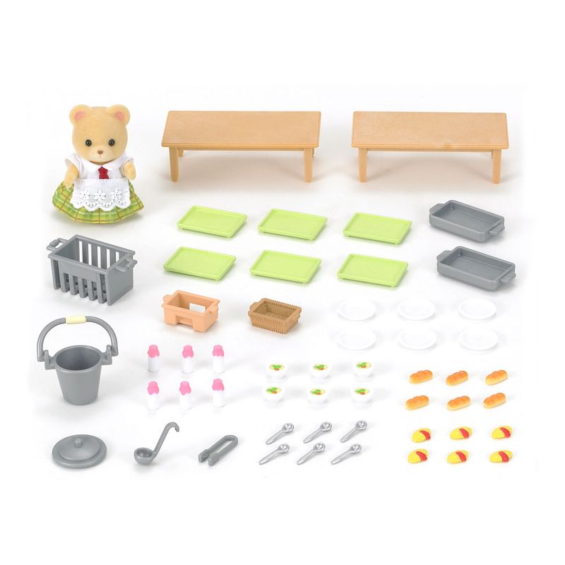 sylvanian-families-playset-e-figura-almoco-na-escola-epoch-5108_Detalhe1