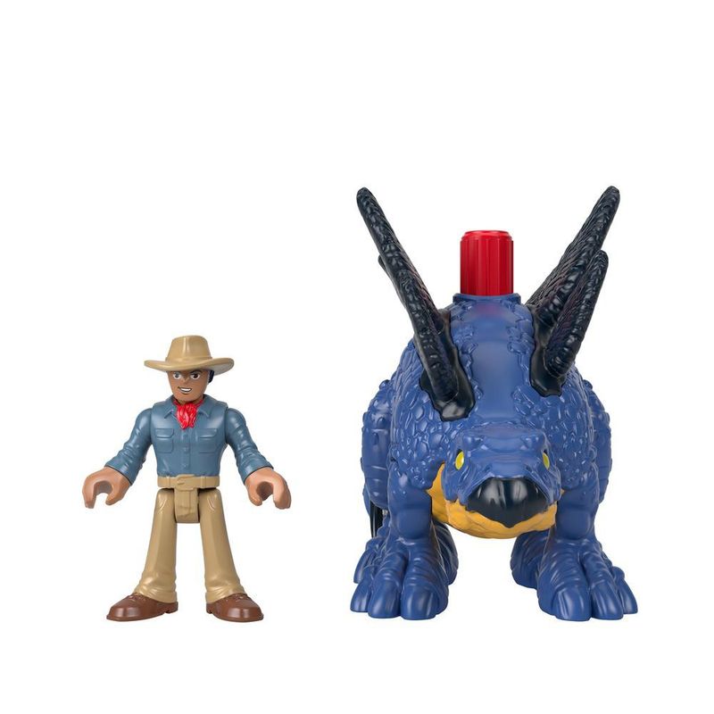 Boneco-e-Figura-de-Acao---Imaginext---Jurassic-World---Stegosaurus---Azul---Mattel-4