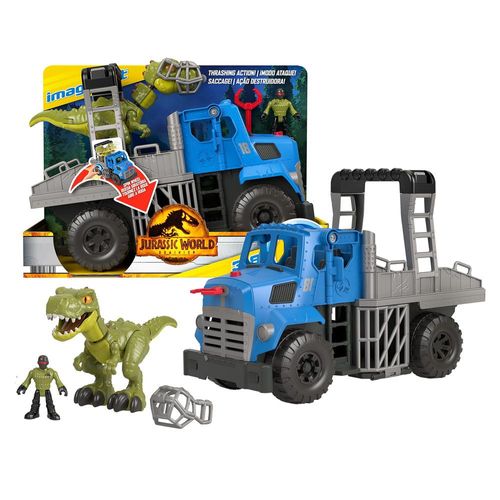 Figura de Ação e Acessórios - Imaginext - Jurassic World - Ação Destruidora - Mattel
