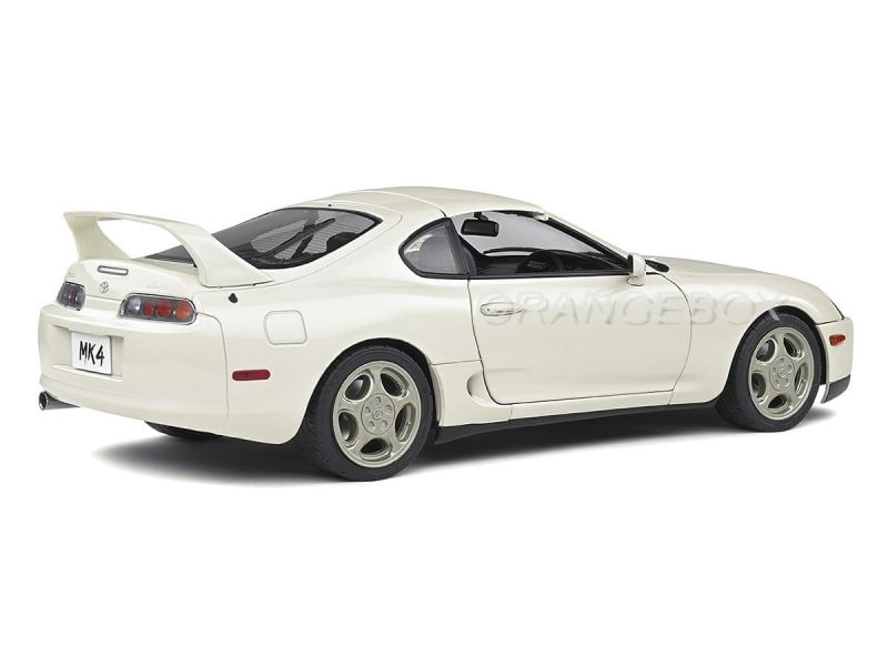 Toyota Supra Mk.4 (A80) Targa 1993 1:18 Solido Branco - Ri Happy