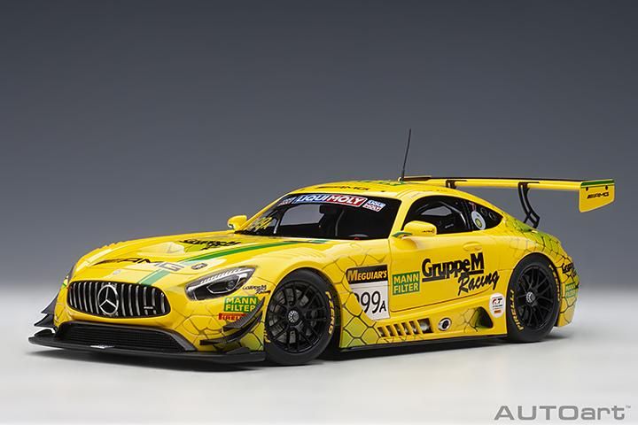 Mercedes Benz AMG GT3 Team Gruppe M Racing 12H Buthurst 2019 1:18
