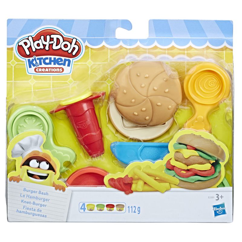 Massa-de-Modelar---Play-Doh---Conjunto-Hamburger-Divertido---Hasbro