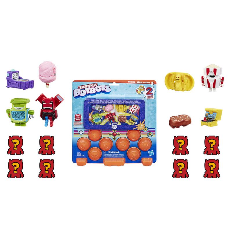 Conjunto-de-Mini-Figuras-Surpresas---Transformers-Botbots---Video-Game-Surpresa---Hasbro