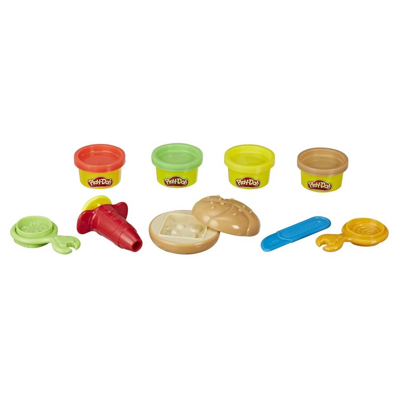 Massa-de-Modelar---Play-Doh---Conjunto-Hamburger-Divertido---Hasbro