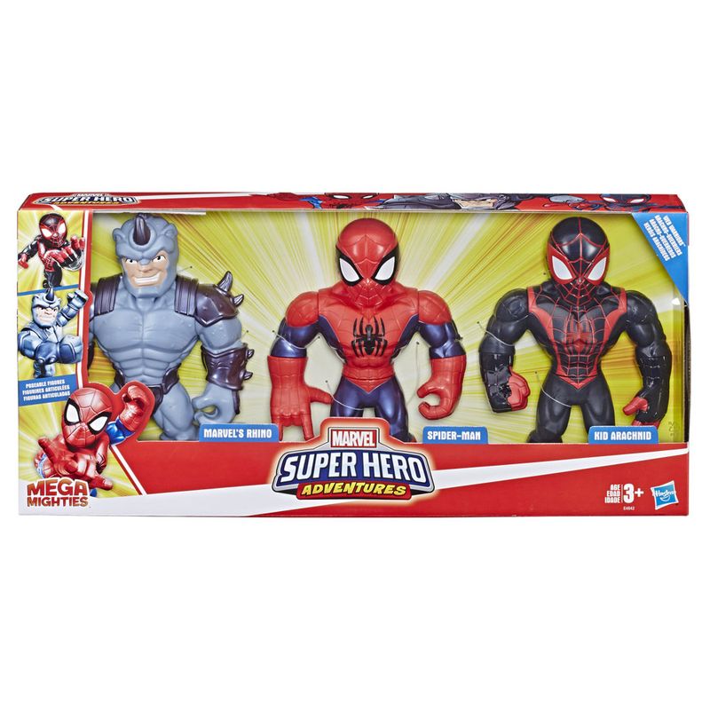 Mini-Figuras---Mega-Mighties---Disney---Marvel---Spider-Man---Hasbro