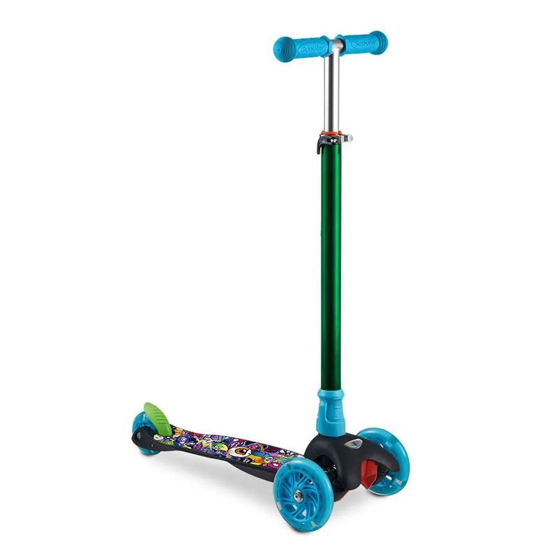 patinete-3-rodas-monster-azul-e-verde-led-e-guidao-ajustavel-multikids-es114_frente