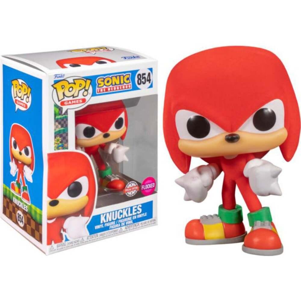 Bonecos Funko Pop! Sonic the Hedgehog com Sonic, Knuckles e Tails