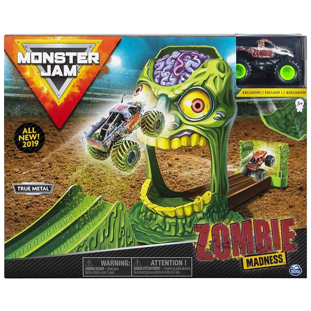 Pista Monster Jam Zombie Madness - Ri Happy