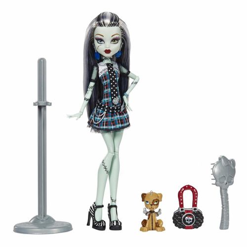 Boneca Articulada - Monster High - Frankie Stein - Com Watzit - Retrô - Mattel